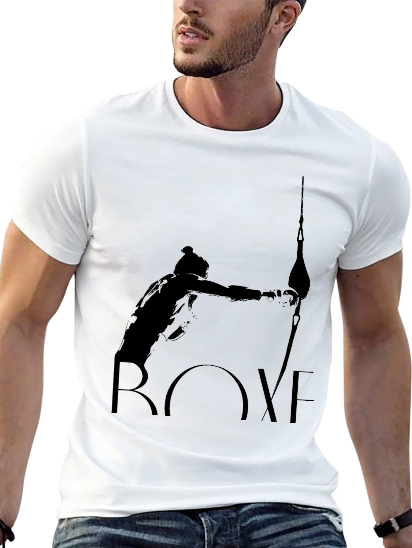 Black Boxing Graphic Tee