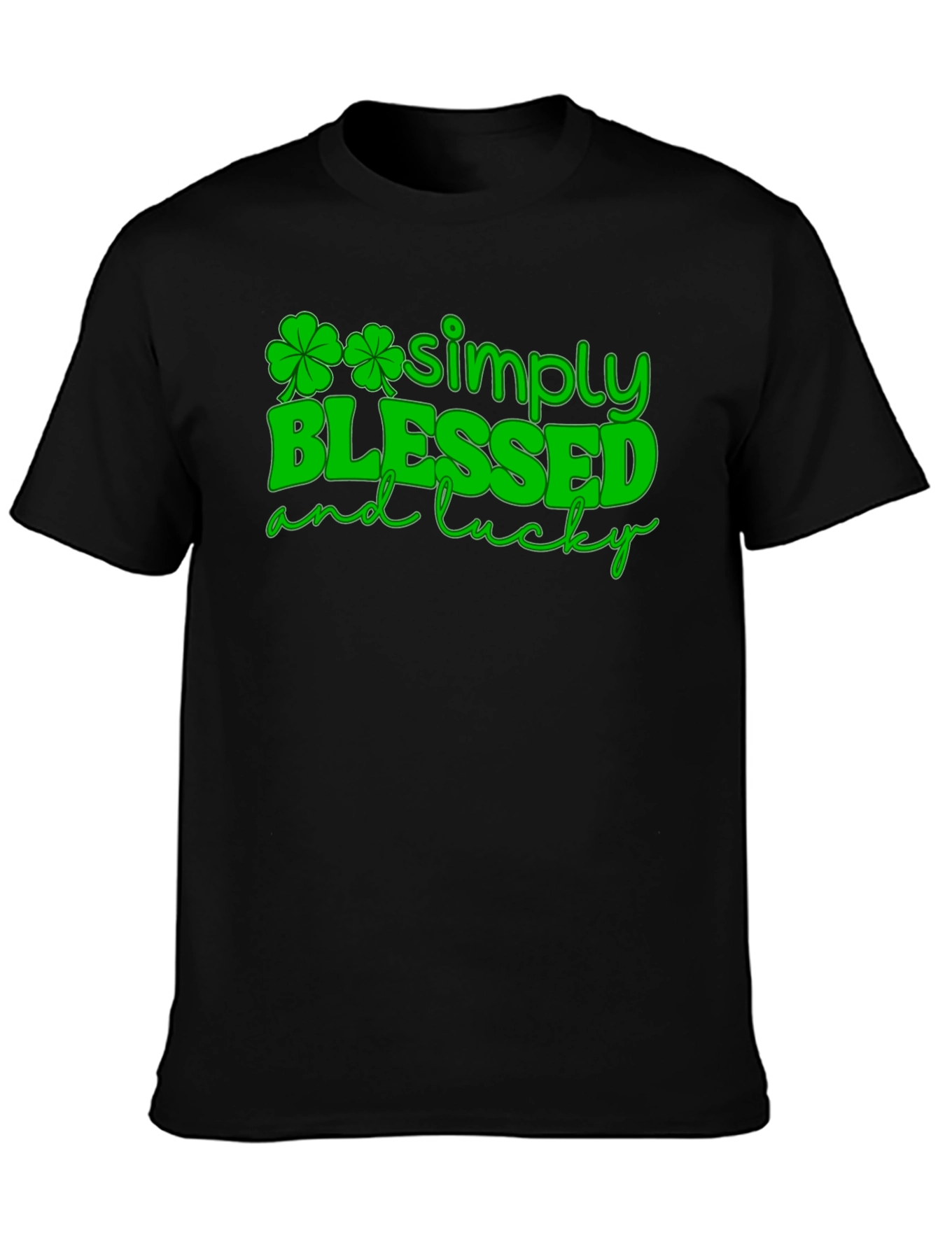 Simply Blessed St. Patricks Day T-Shirt