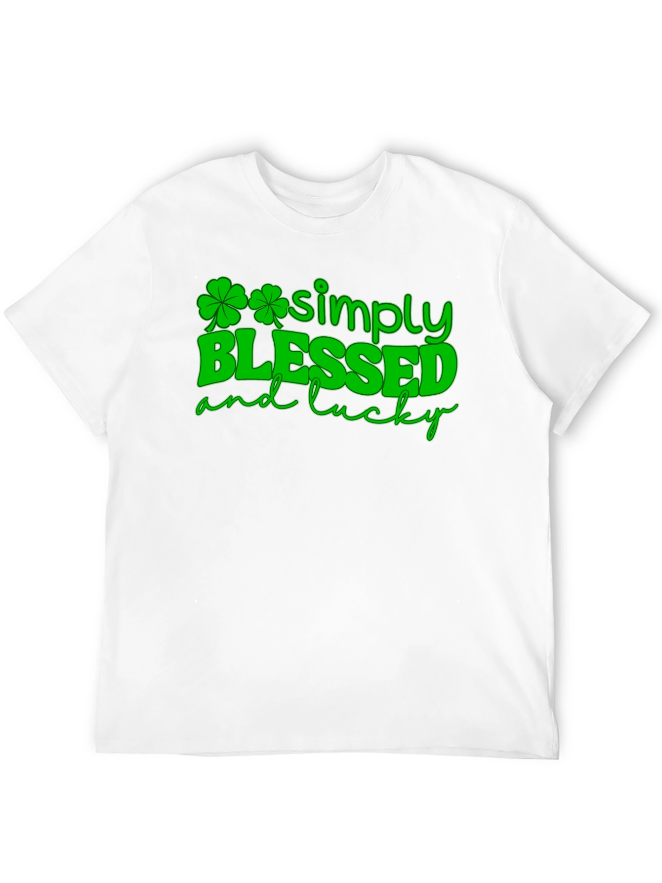 Simply Blessed St. Patricks Day T-Shirt