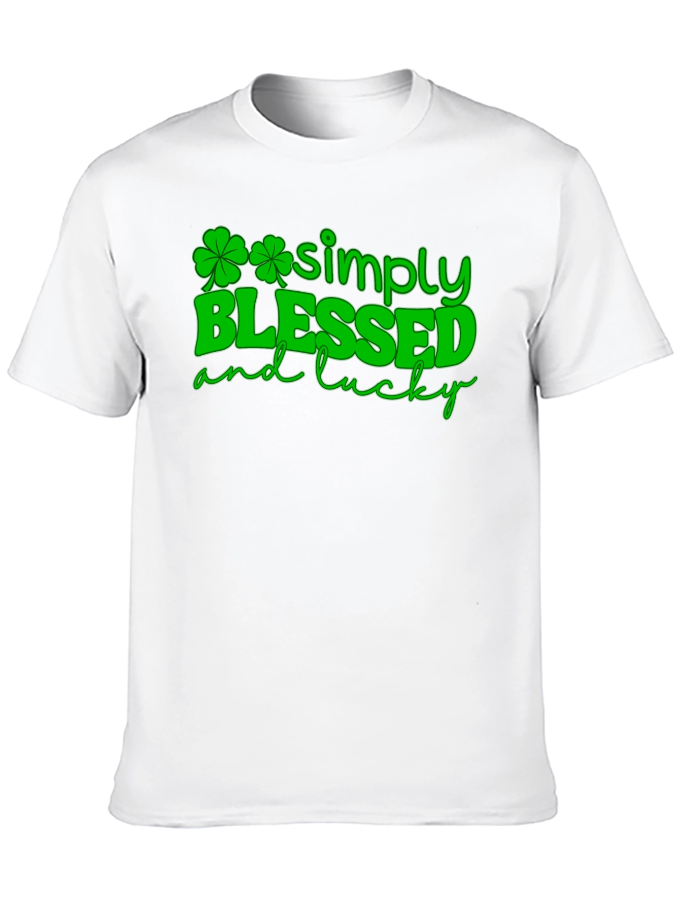 Simply Blessed St. Patricks Day T-Shirt