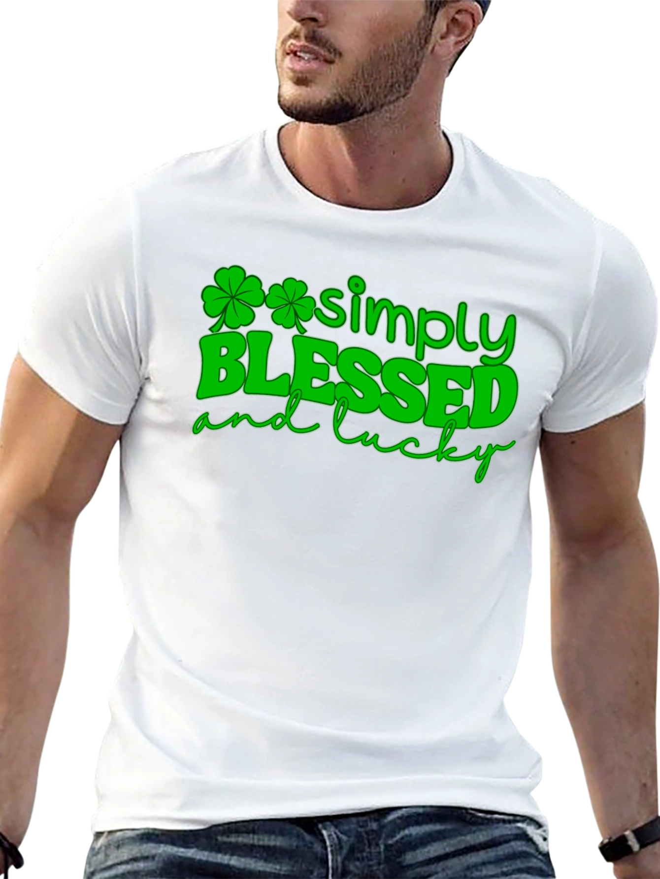 Simply Blessed St. Patricks Day T-Shirt