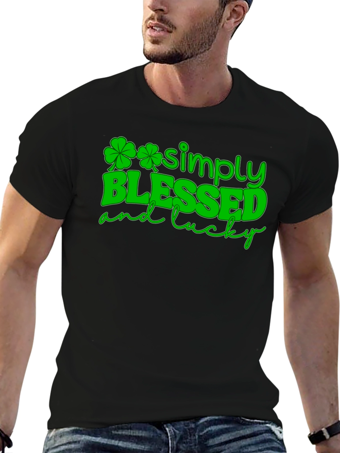 Simply Blessed St. Patricks Day T-Shirt