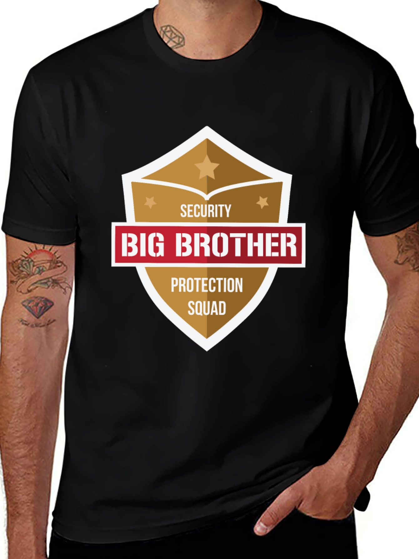 Big Brother Security Protection Squad T-Shirt