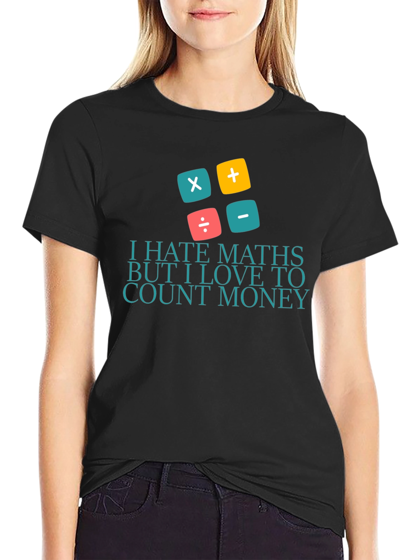 I Hate Maths Love Money T-Shirt