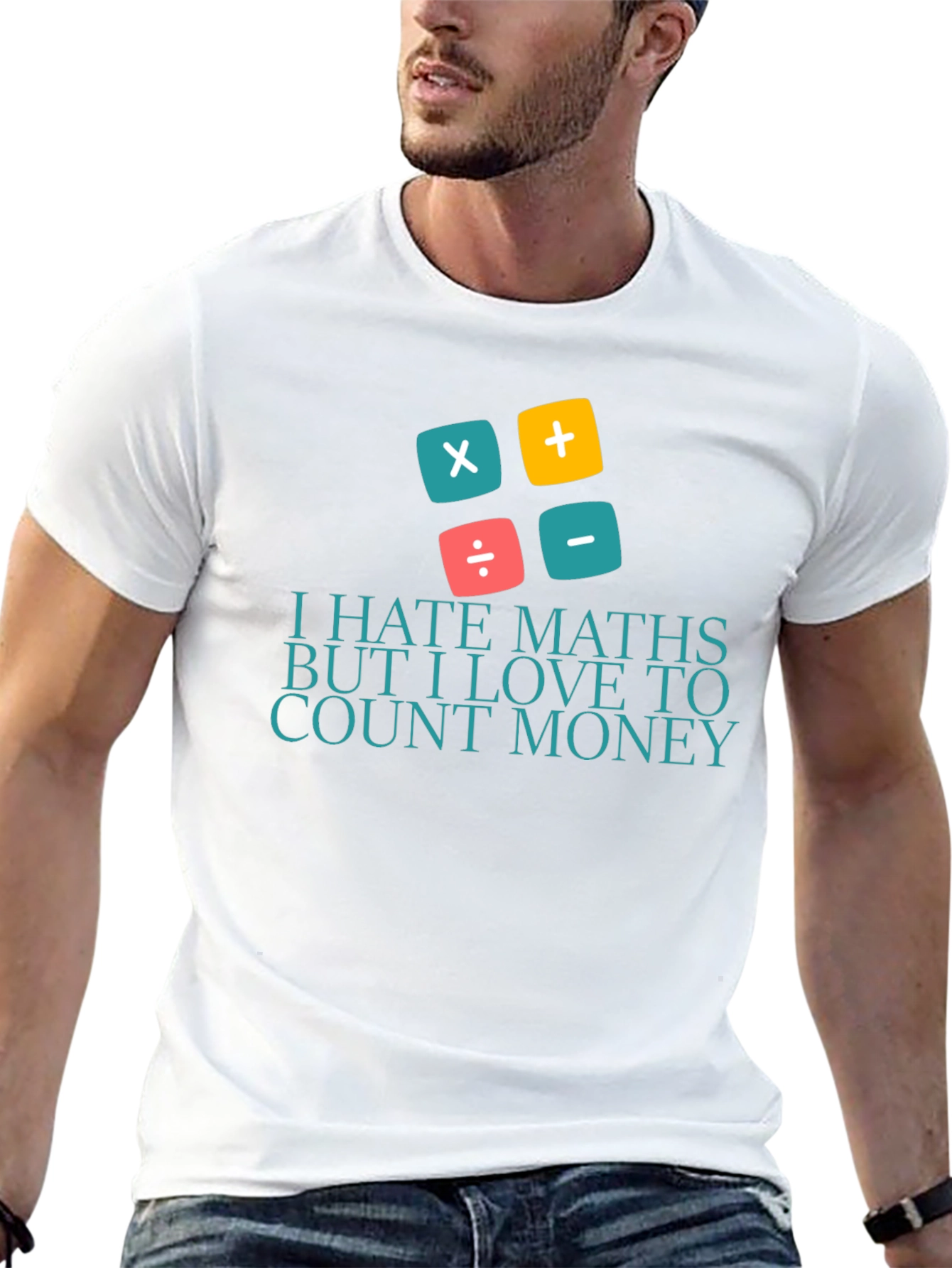 I Hate Maths Love Money T-Shirt
