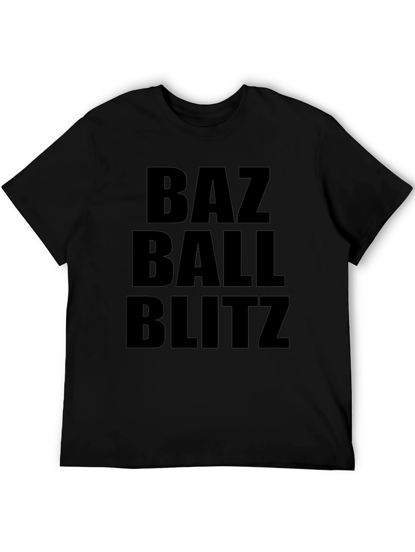 Baz Ball Blitz Black T-Shirt