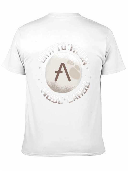Crypto Moon HODL LAMBO T-Shirt - Black