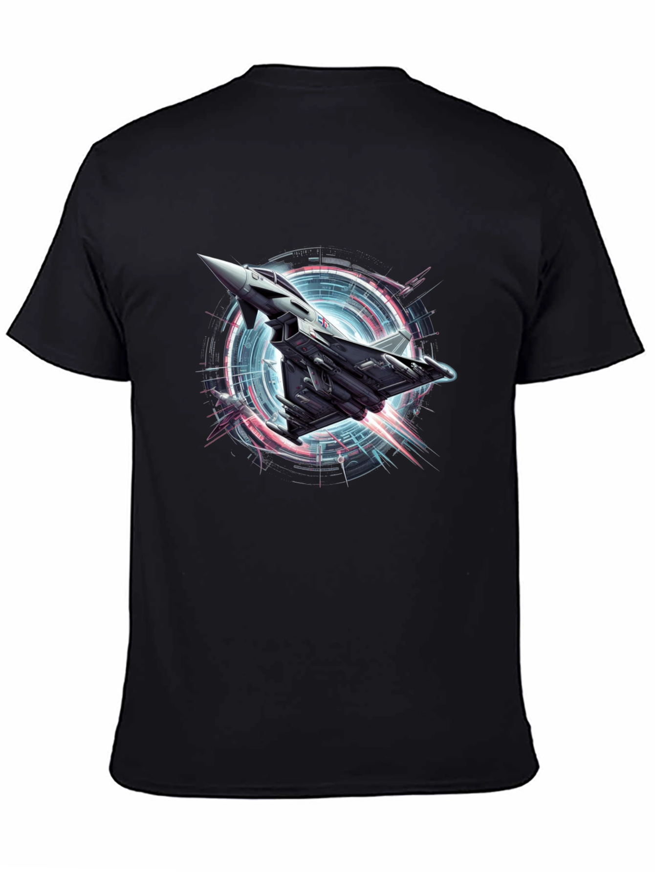 Jet Fighter Graphic Tee - Cool Airplane T-Shirt
