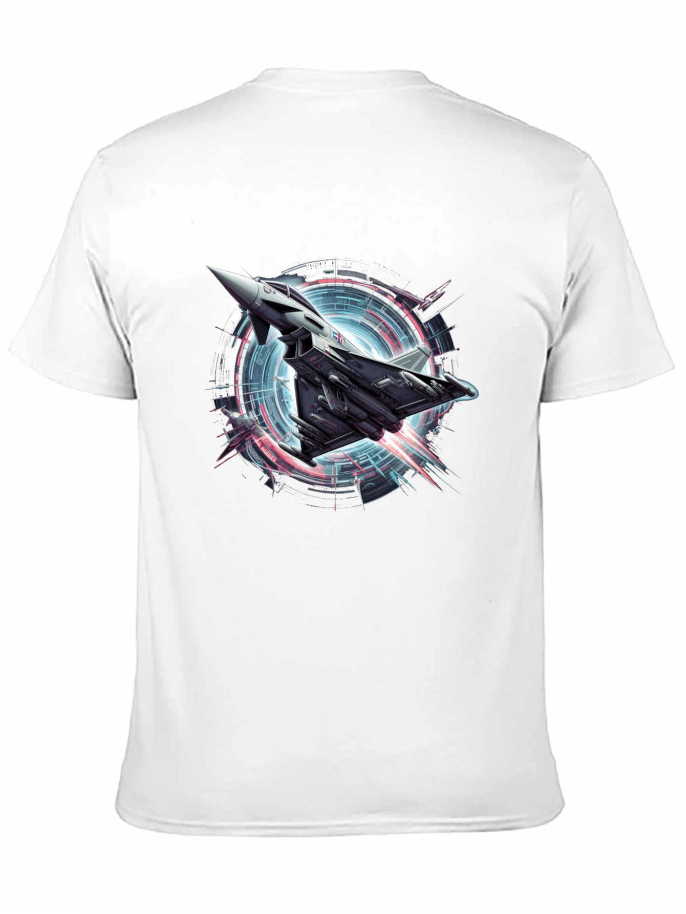 Jet Fighter Graphic Tee - Cool Airplane T-Shirt