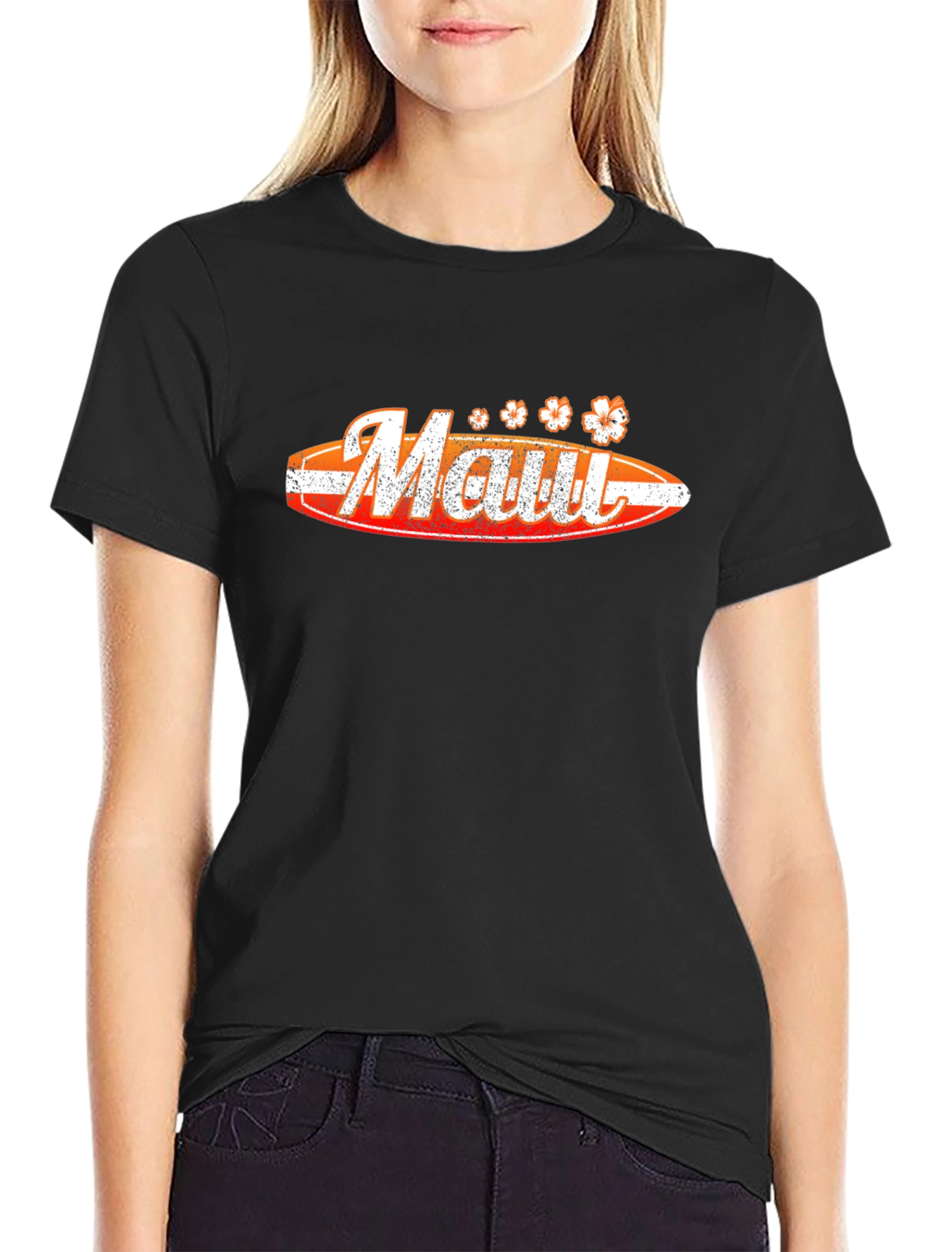 Maui Surfboard T-Shirt - Island Style Tee