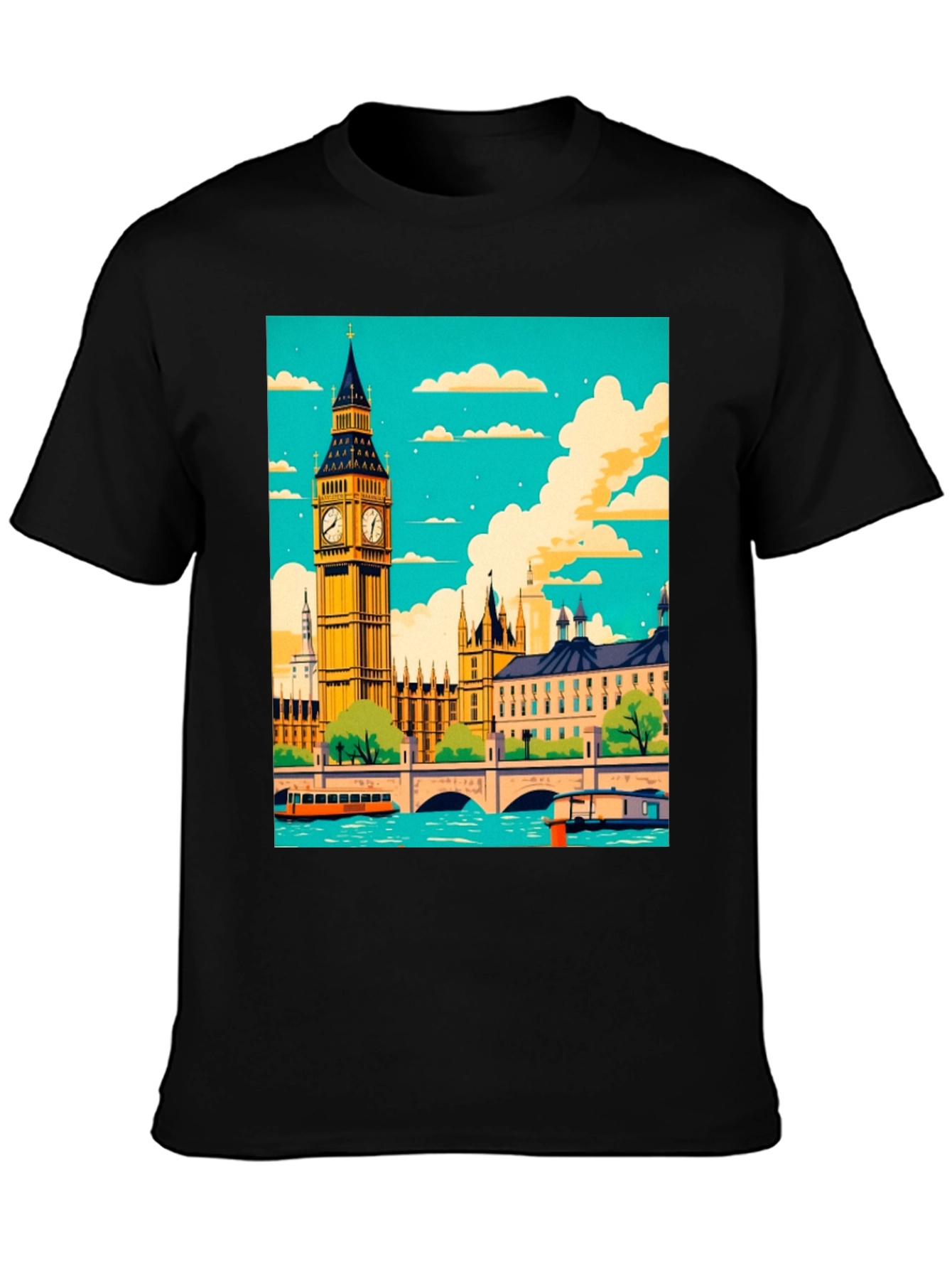 London Big Ben Graphic Tee