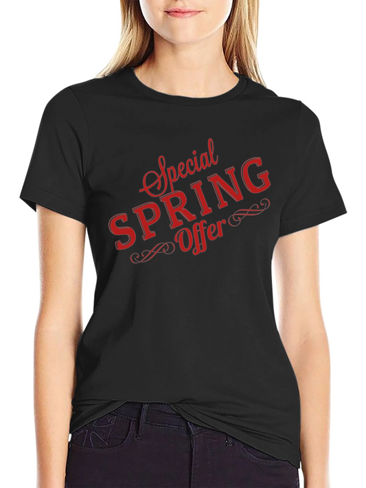 Special Spring Offer - Black T-Shirt