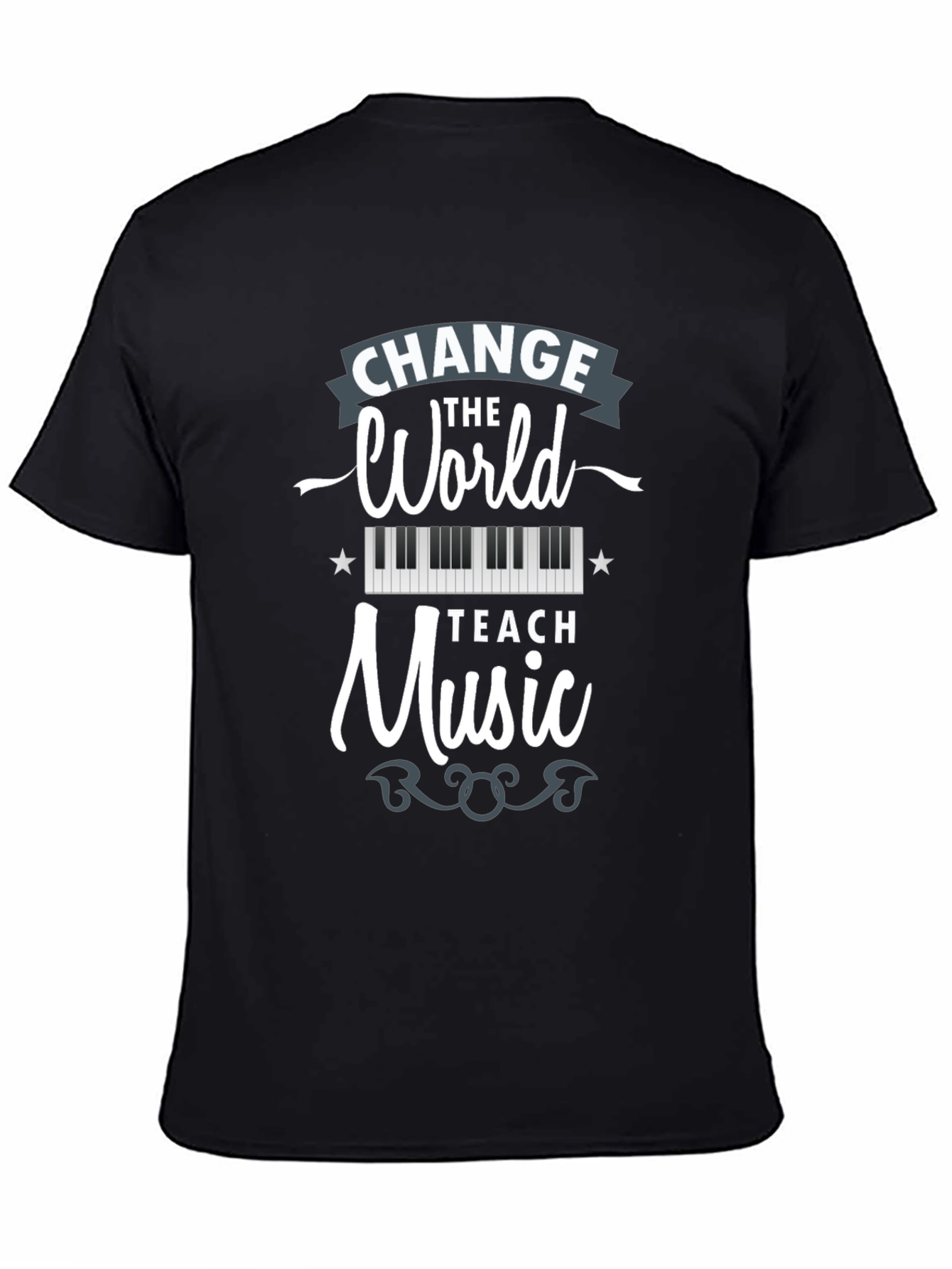 Change the World Teach Music Graphic Tee