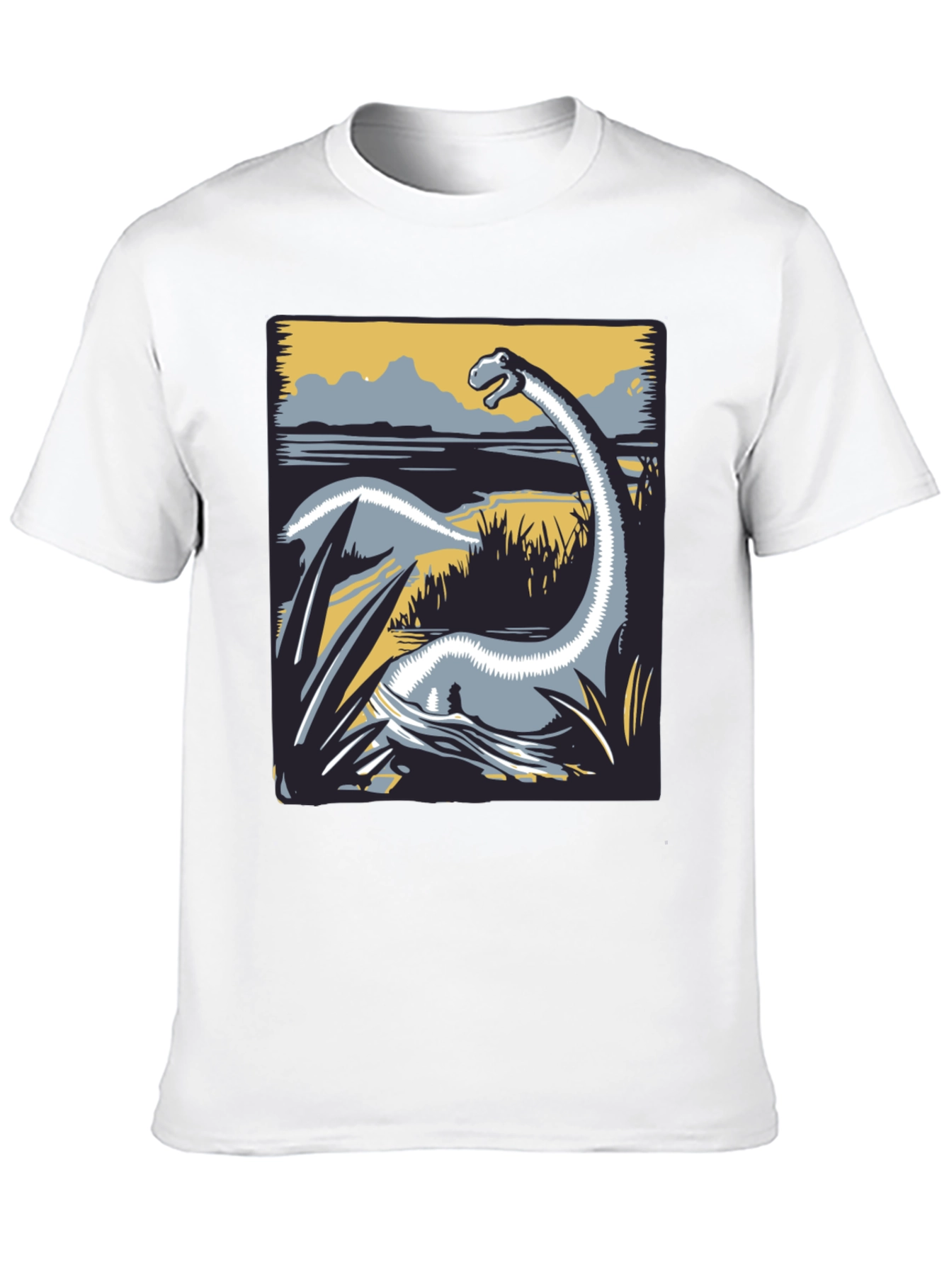 Dinosaur Graphic Tee - Prehistoric Creature Shirt