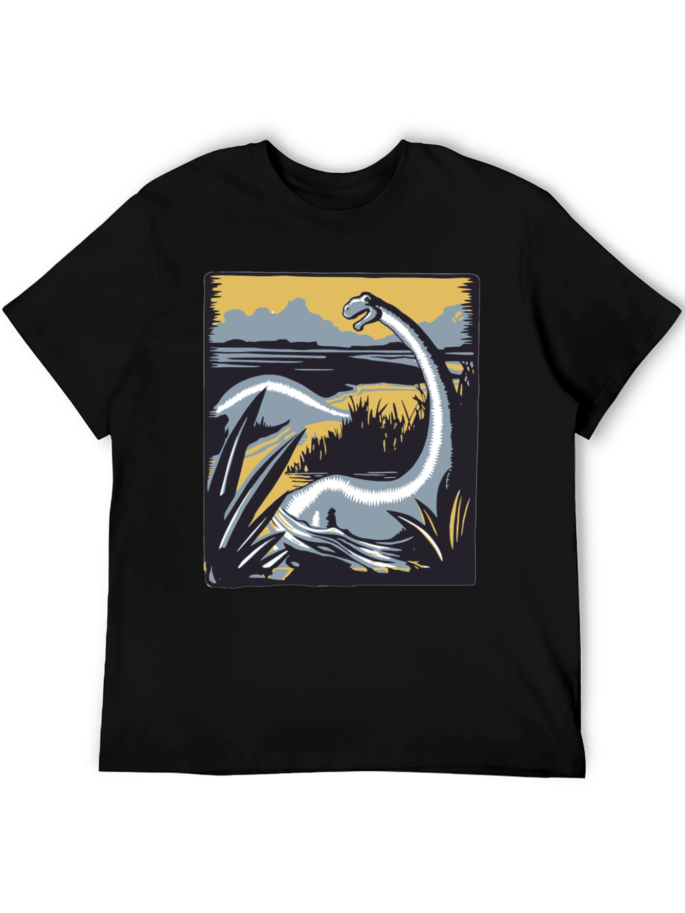 Dinosaur Graphic Tee - Prehistoric Creature Shirt
