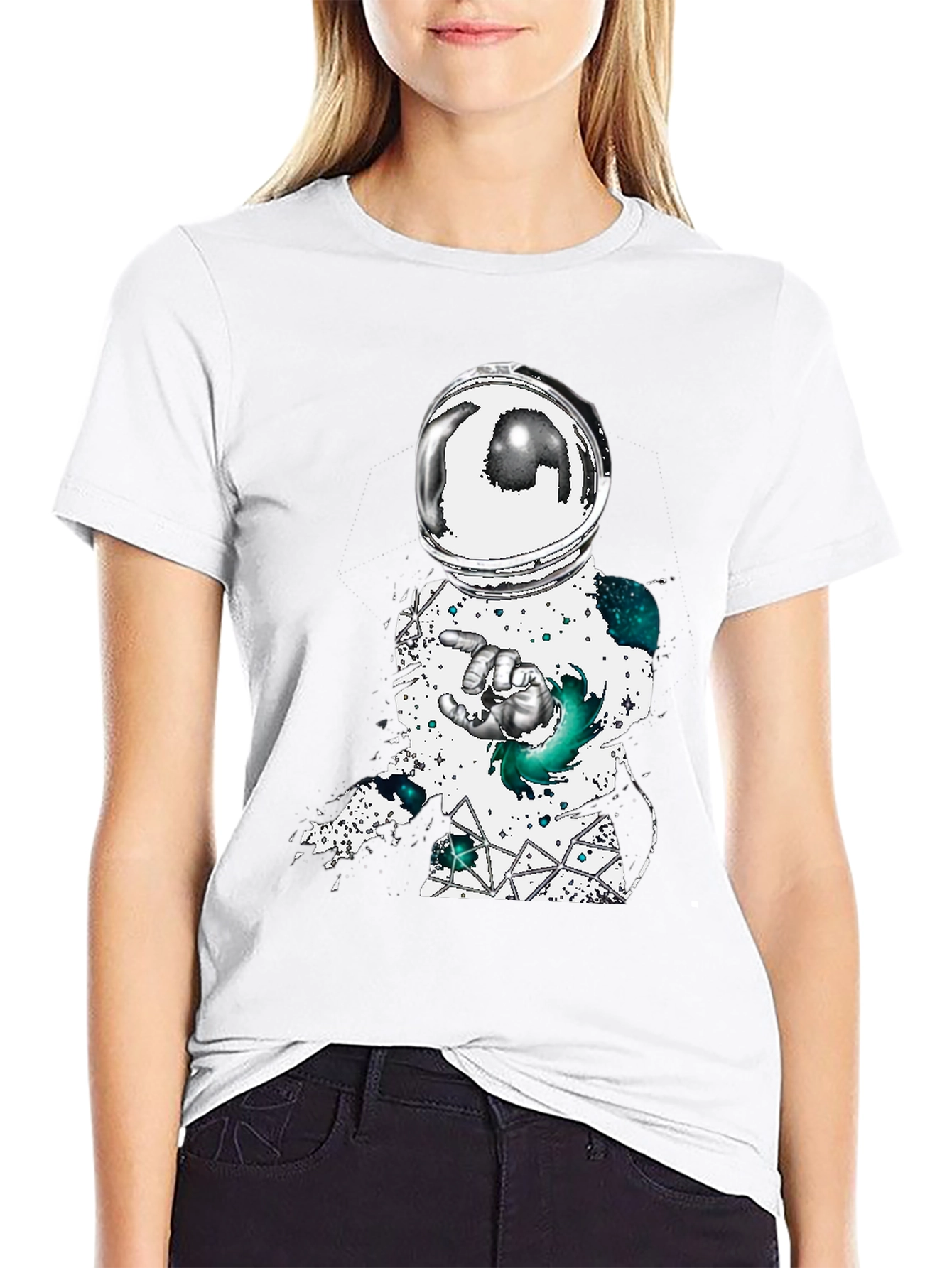 Astronaut Graphic Tee - Space Explorer Design
