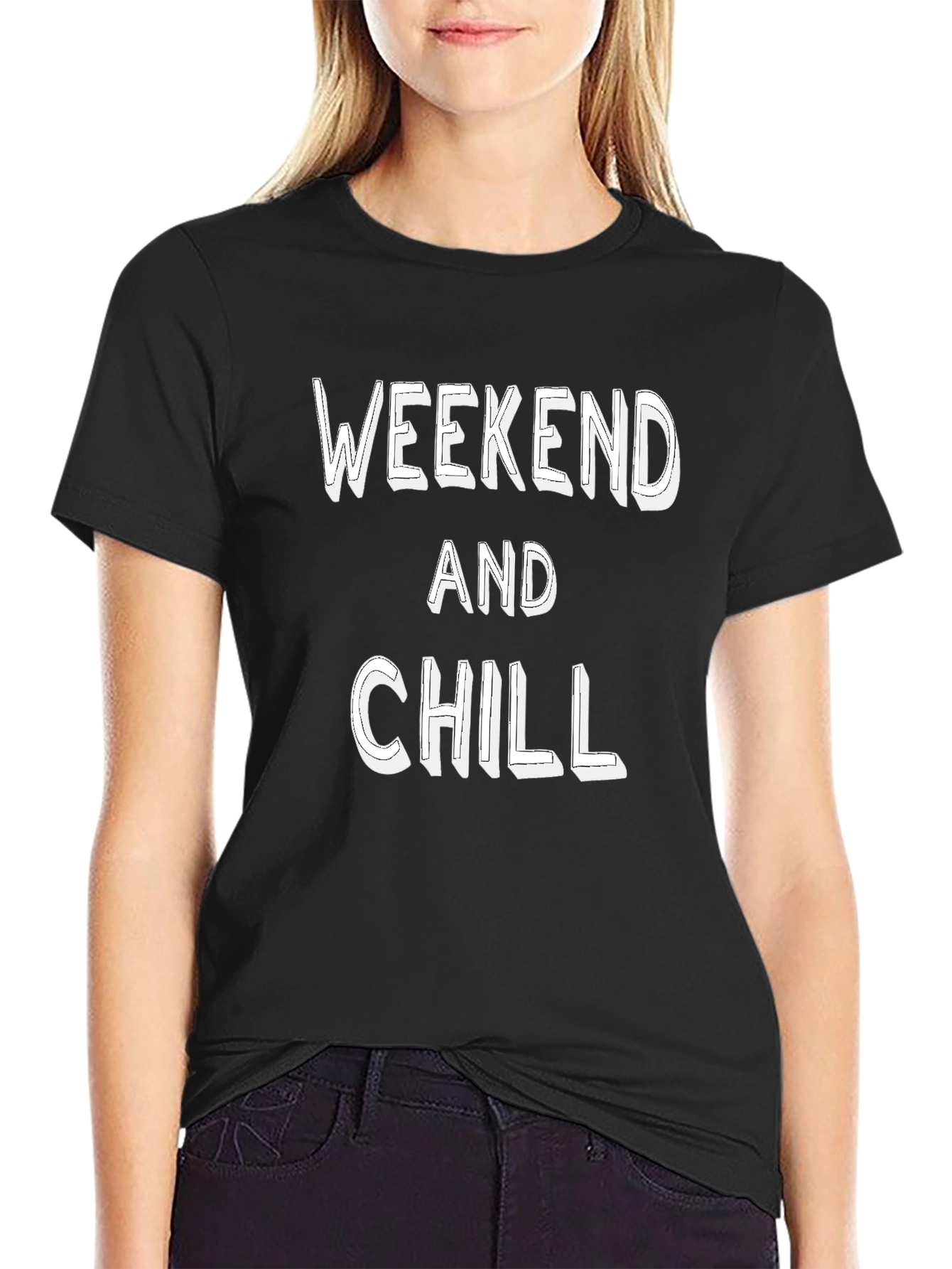 Weekend and Chill Graphic T-Shirt - Casual Comfort