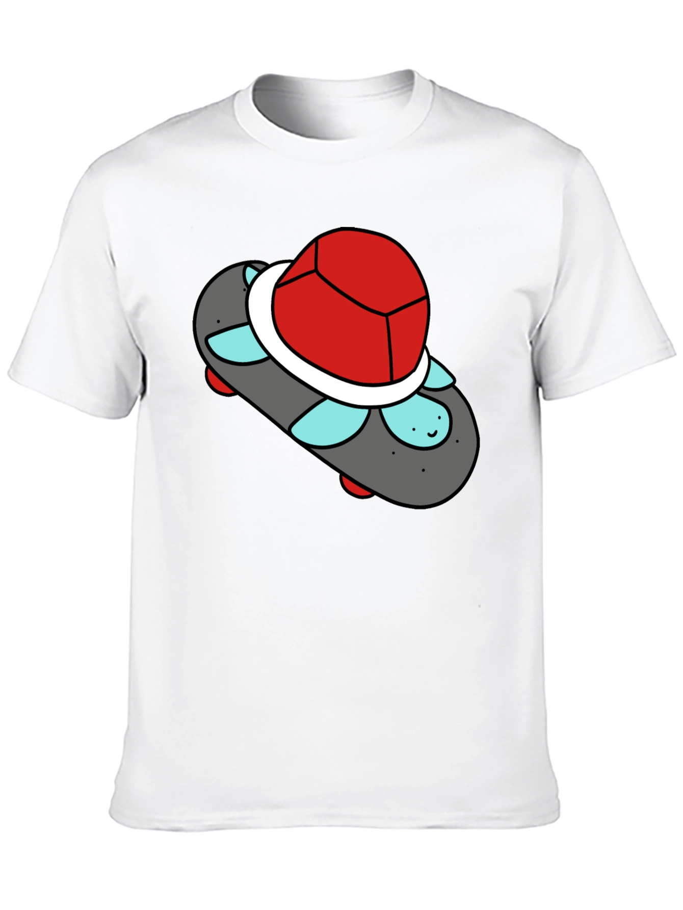 Skateboarding Turtle Tee - Cool Graphic T-Shirt
