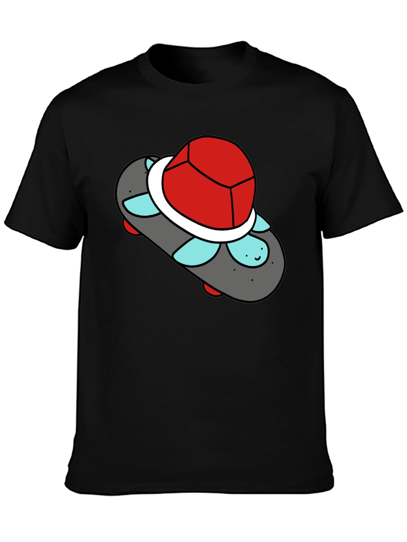 Skateboarding Turtle Tee - Cool Graphic T-Shirt