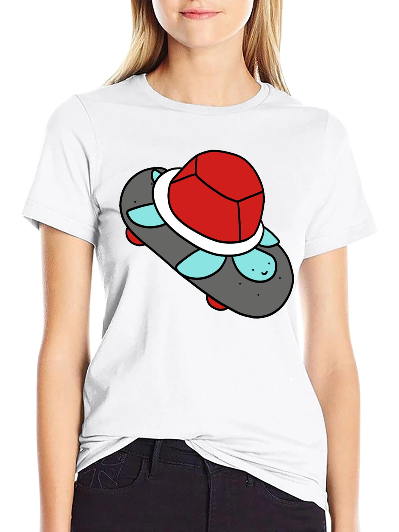 Skateboarding Turtle Tee - Cool Graphic T-Shirt