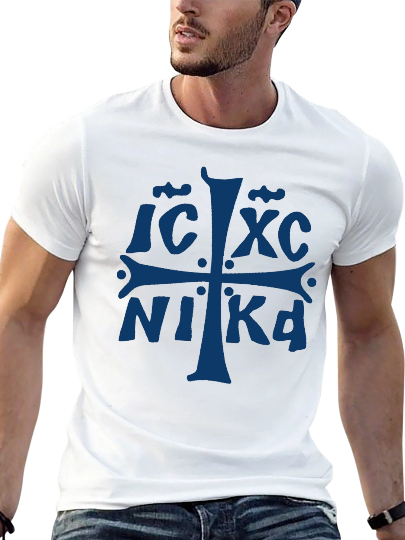 IC XC NIKA Orthodox Cross Christian T-Shirt