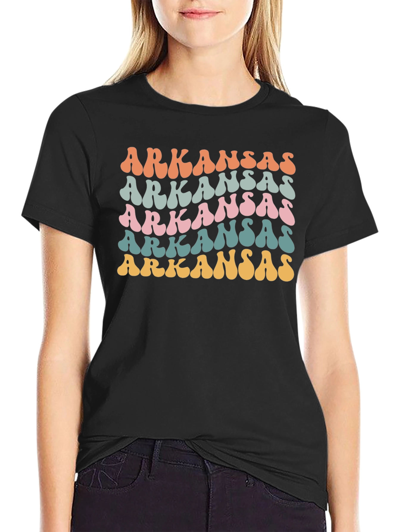 Retro Arkansas Graphic T-Shirt - Stylish State Pride