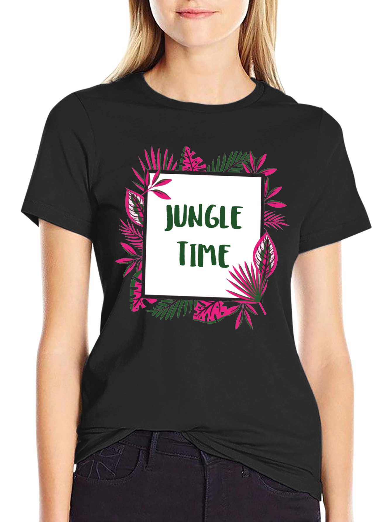 Jungle Time Graphic Tee - Tropical Vibe!