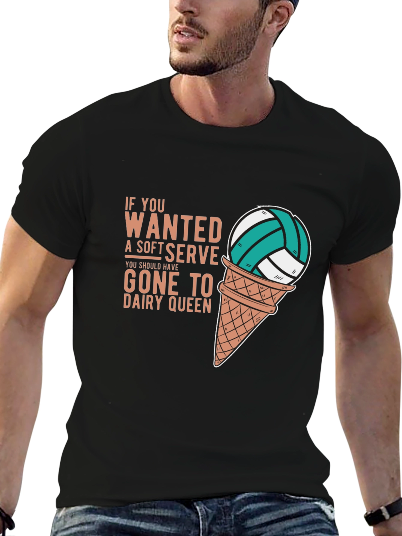 Volleyball Soft Serve T-Shirt