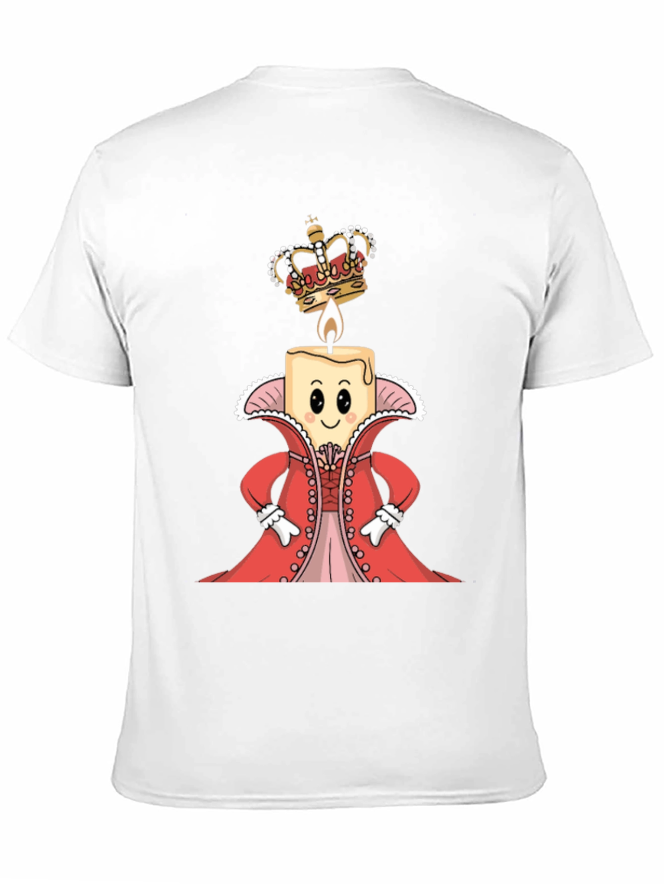Royal Candle T-Shirt - Whimsical Graphic Tee