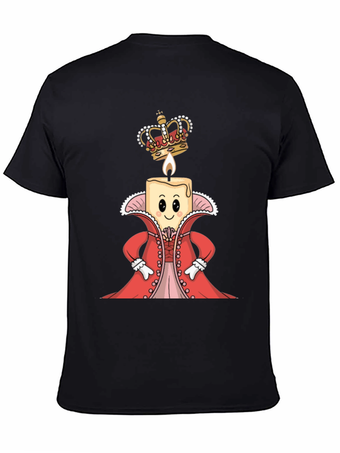 Royal Candle T-Shirt - Whimsical Graphic Tee