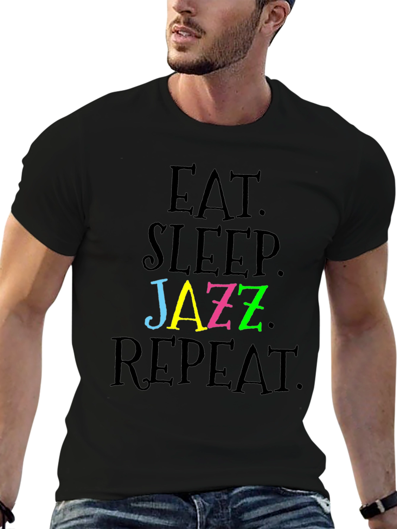 Eat Sleep Jazz Repeat T-Shirt