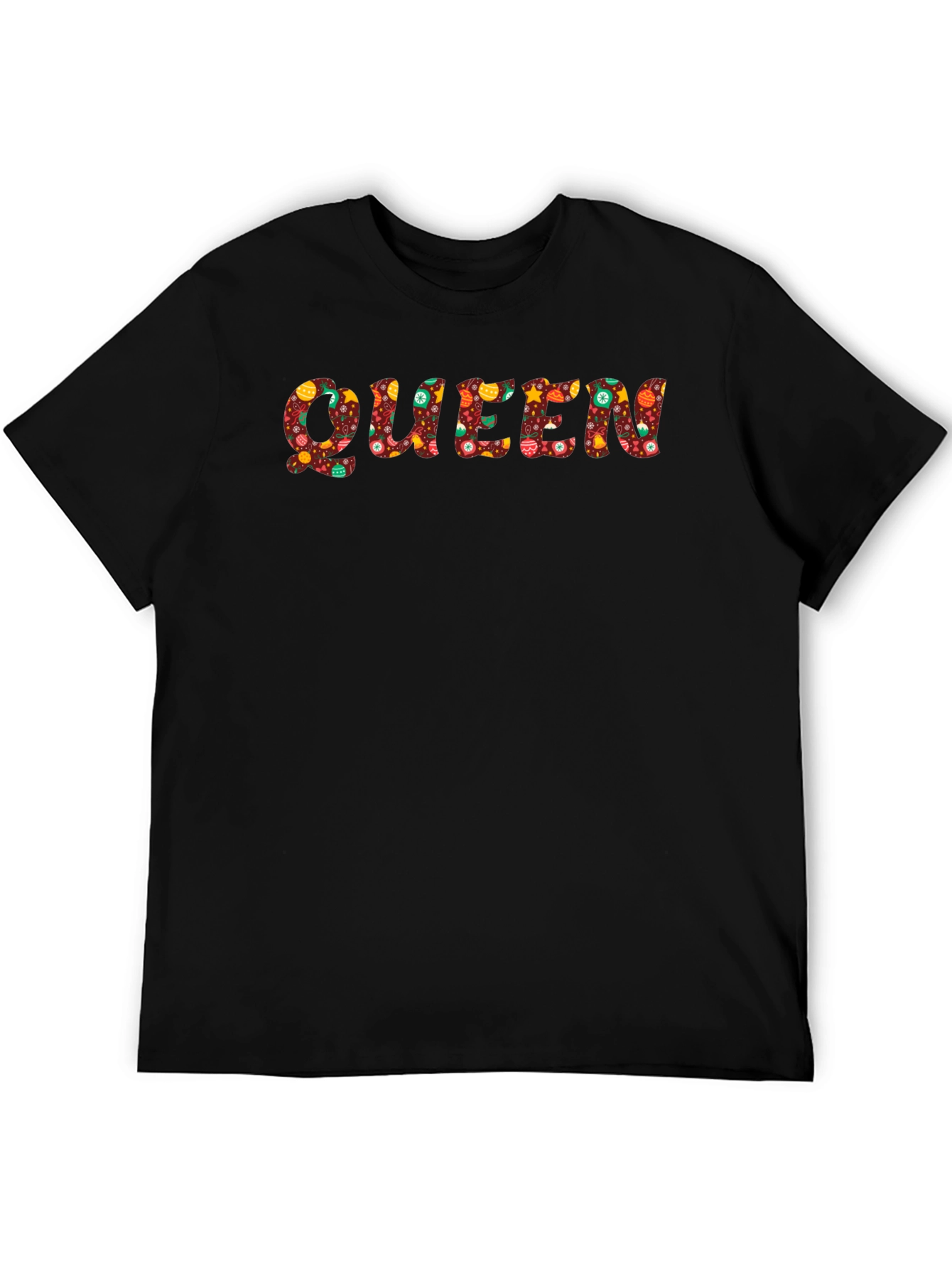 Queen Christmas Pattern T-Shirt