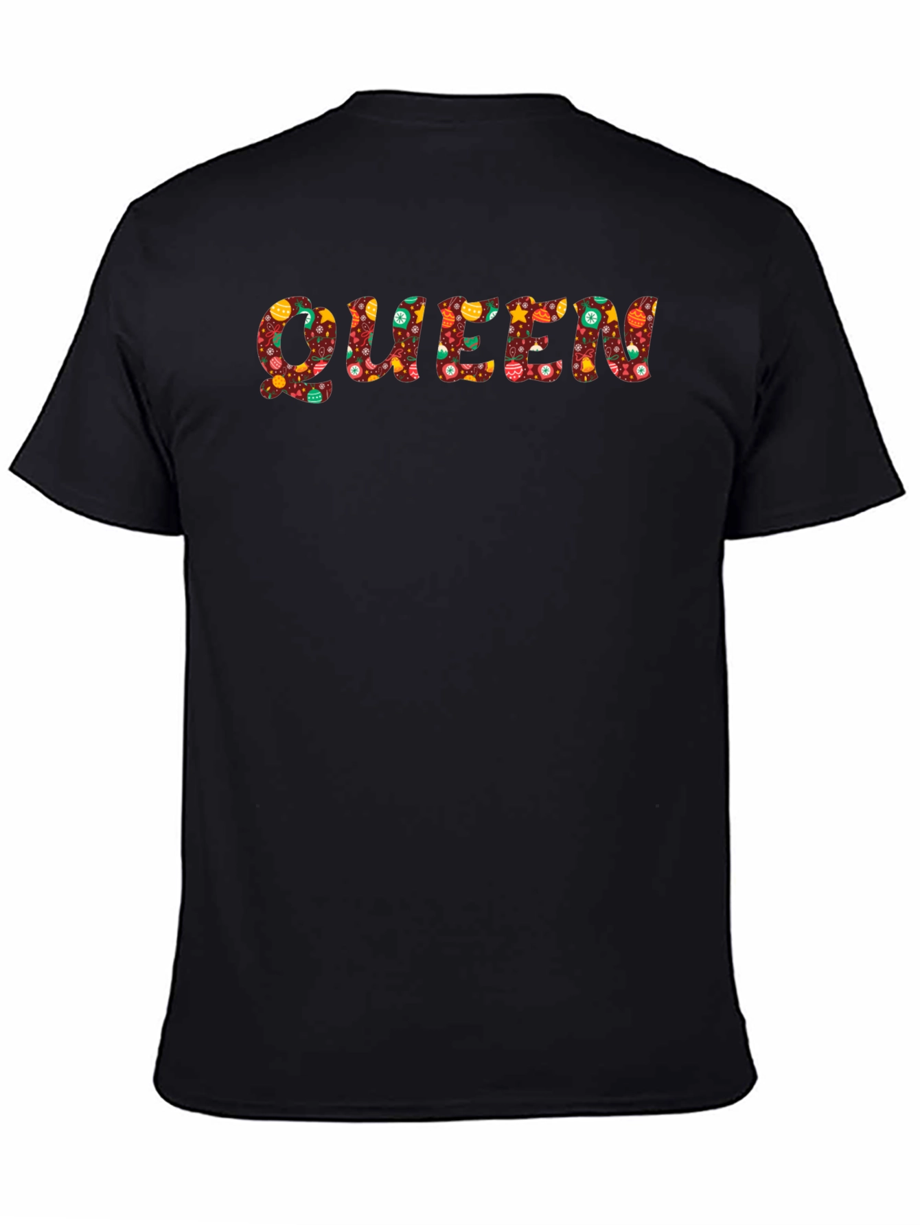 Queen Christmas Pattern T-Shirt