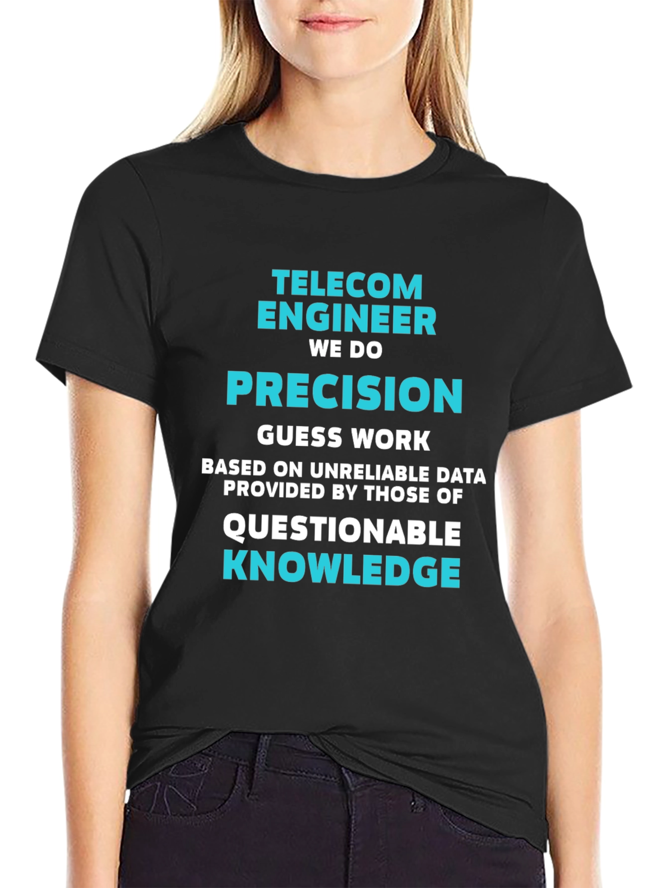 Telecom Engineer Precision Graphic Tee