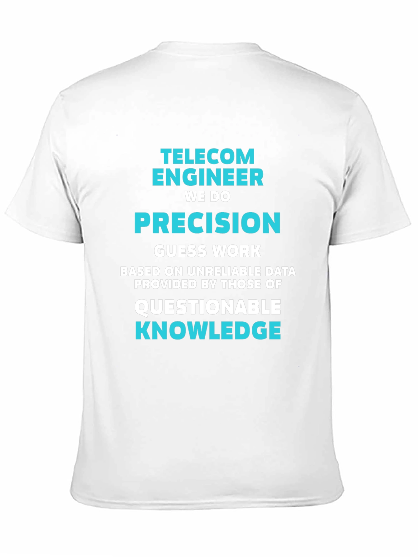 Telecom Engineer Precision Graphic Tee