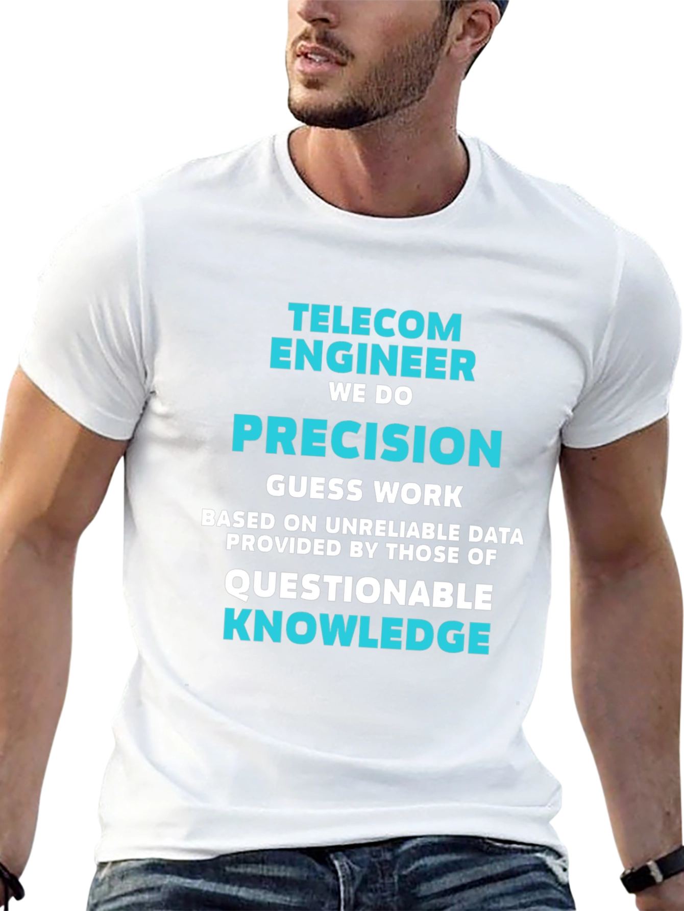Telecom Engineer Precision Graphic Tee