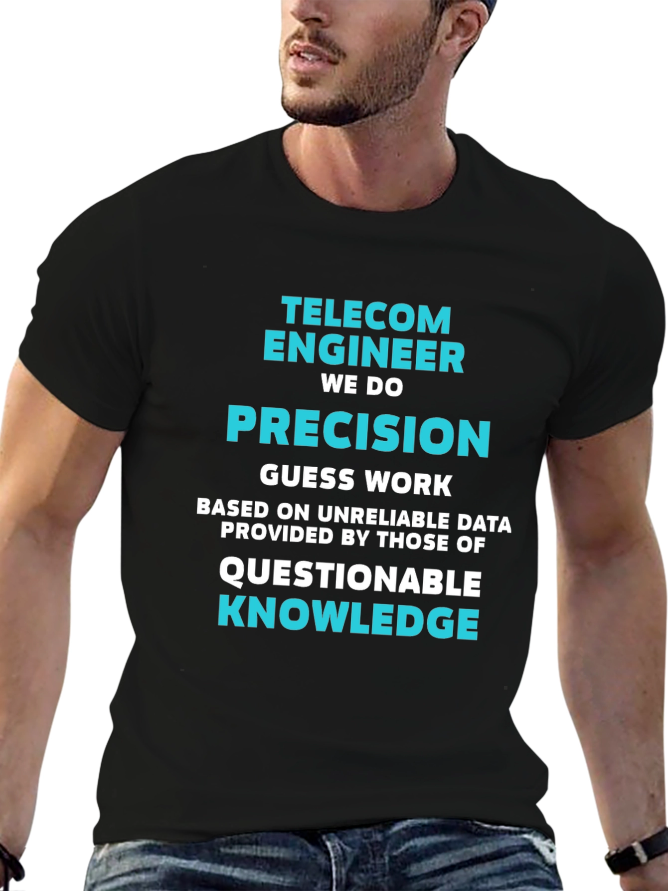 Telecom Engineer Precision Graphic Tee