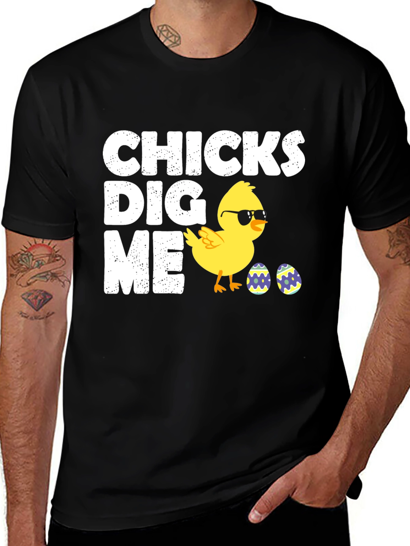 Chicks Dig Me Easter T-Shirt