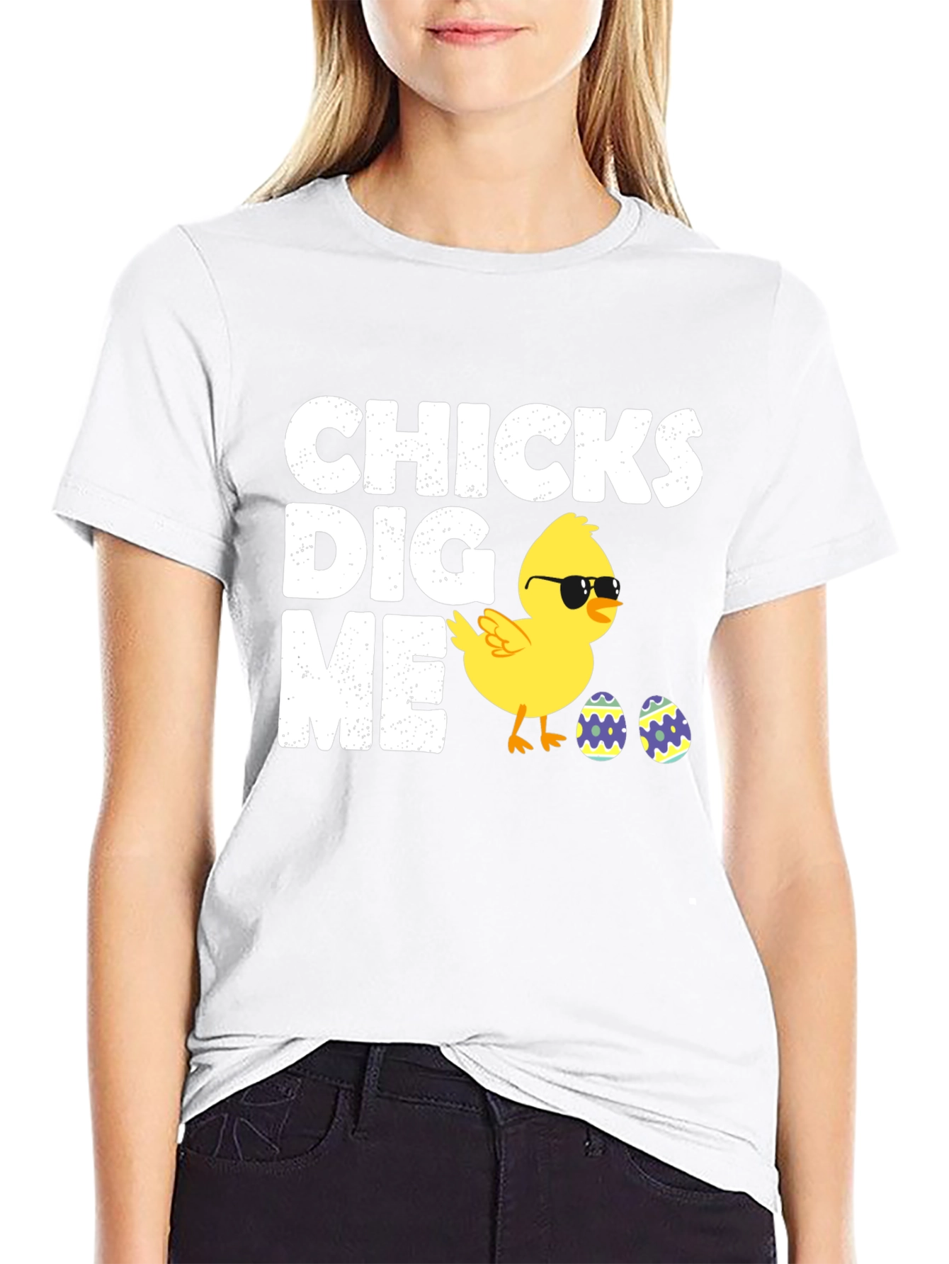 Chicks Dig Me Easter T-Shirt