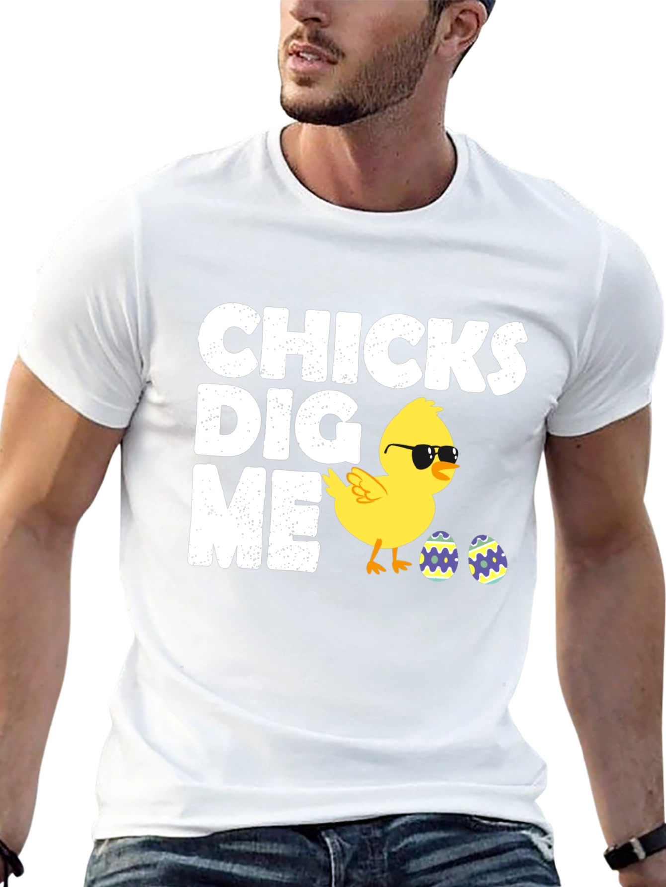 Chicks Dig Me Easter T-Shirt