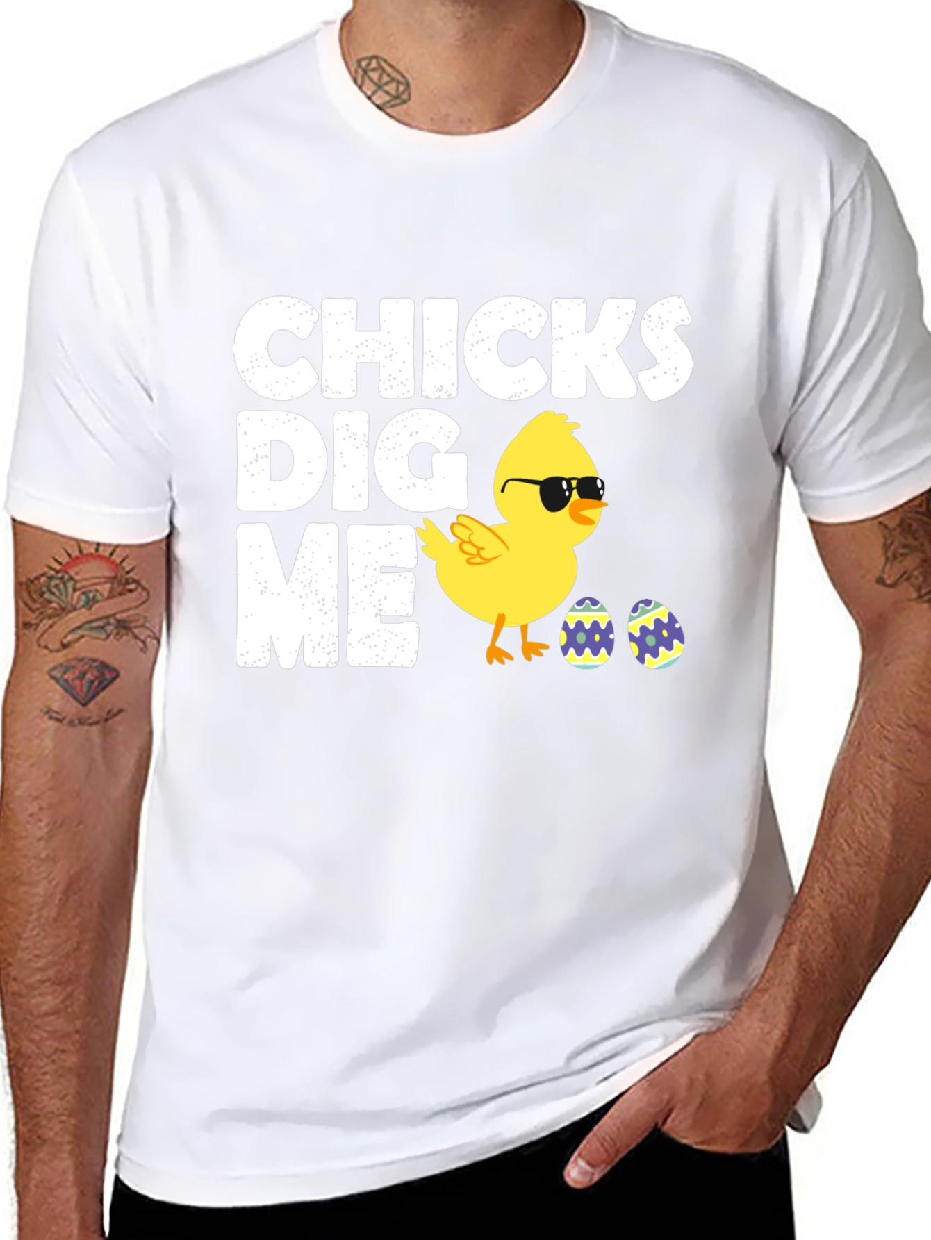 Chicks Dig Me Easter T-Shirt
