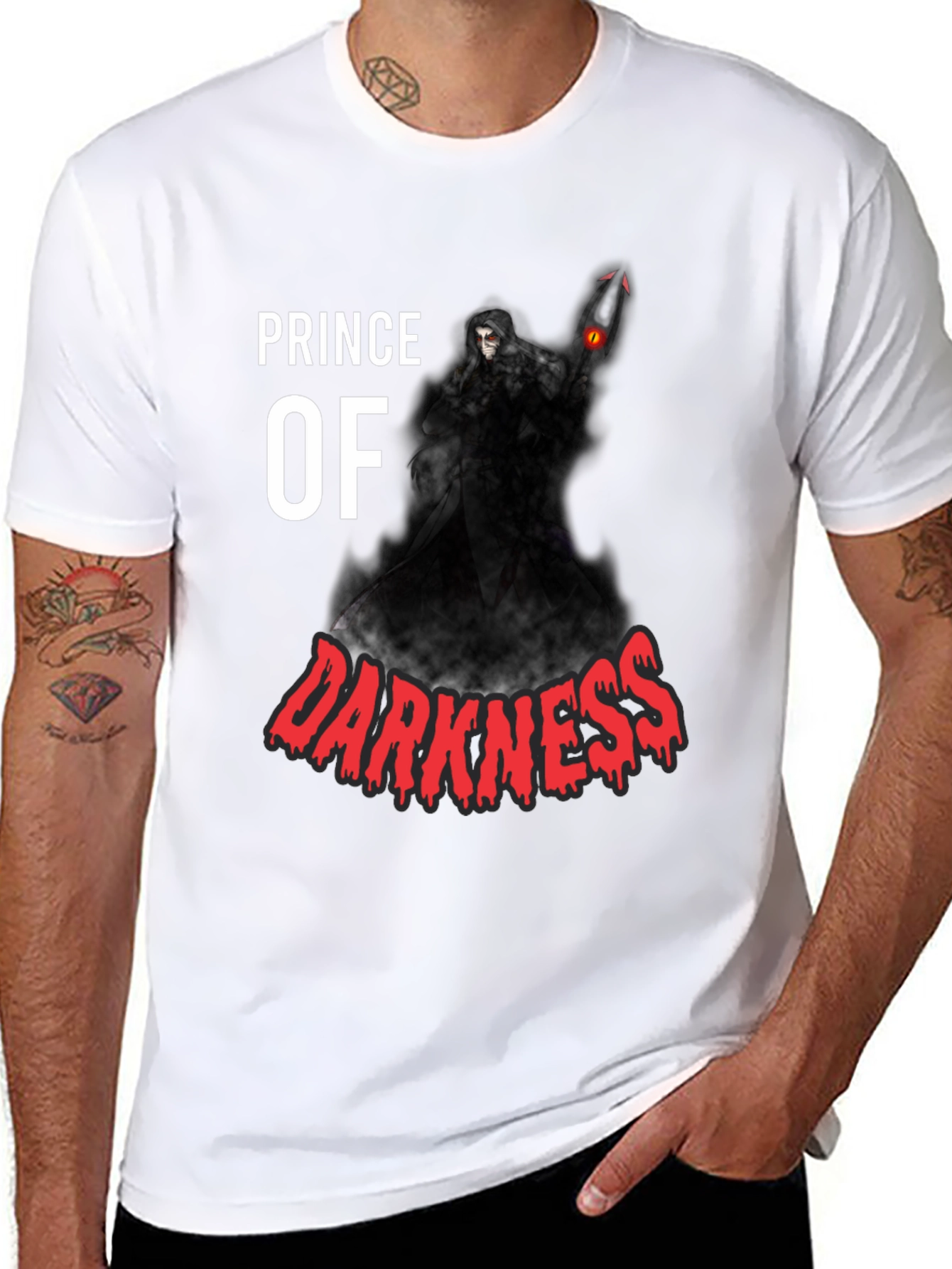 Prince of Darkness Graphic Tee - Mens Black T-Shirt