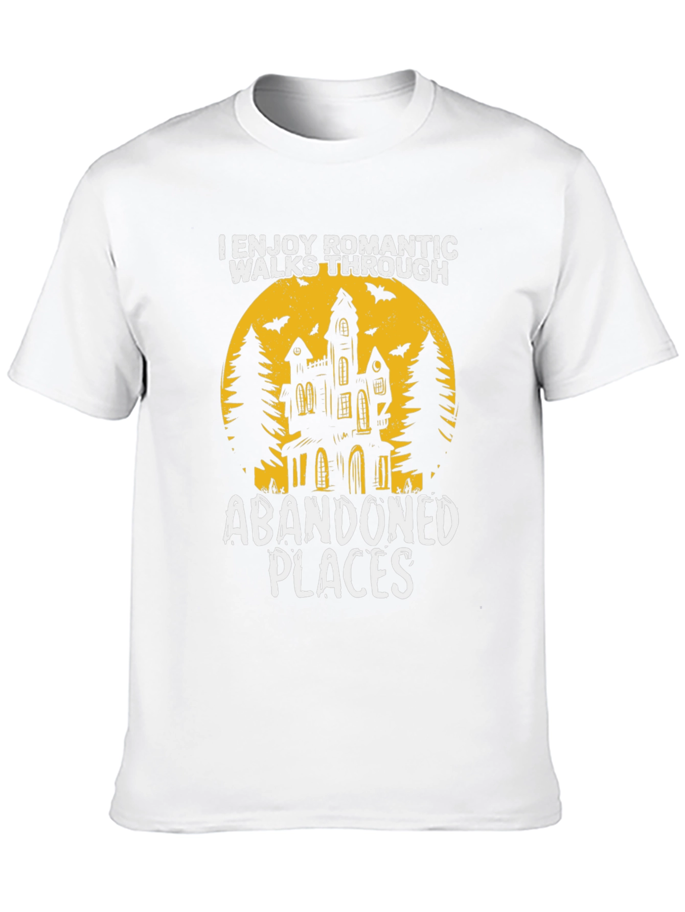 Spooky Abandoned Places T-Shirt - Romantic Halloween