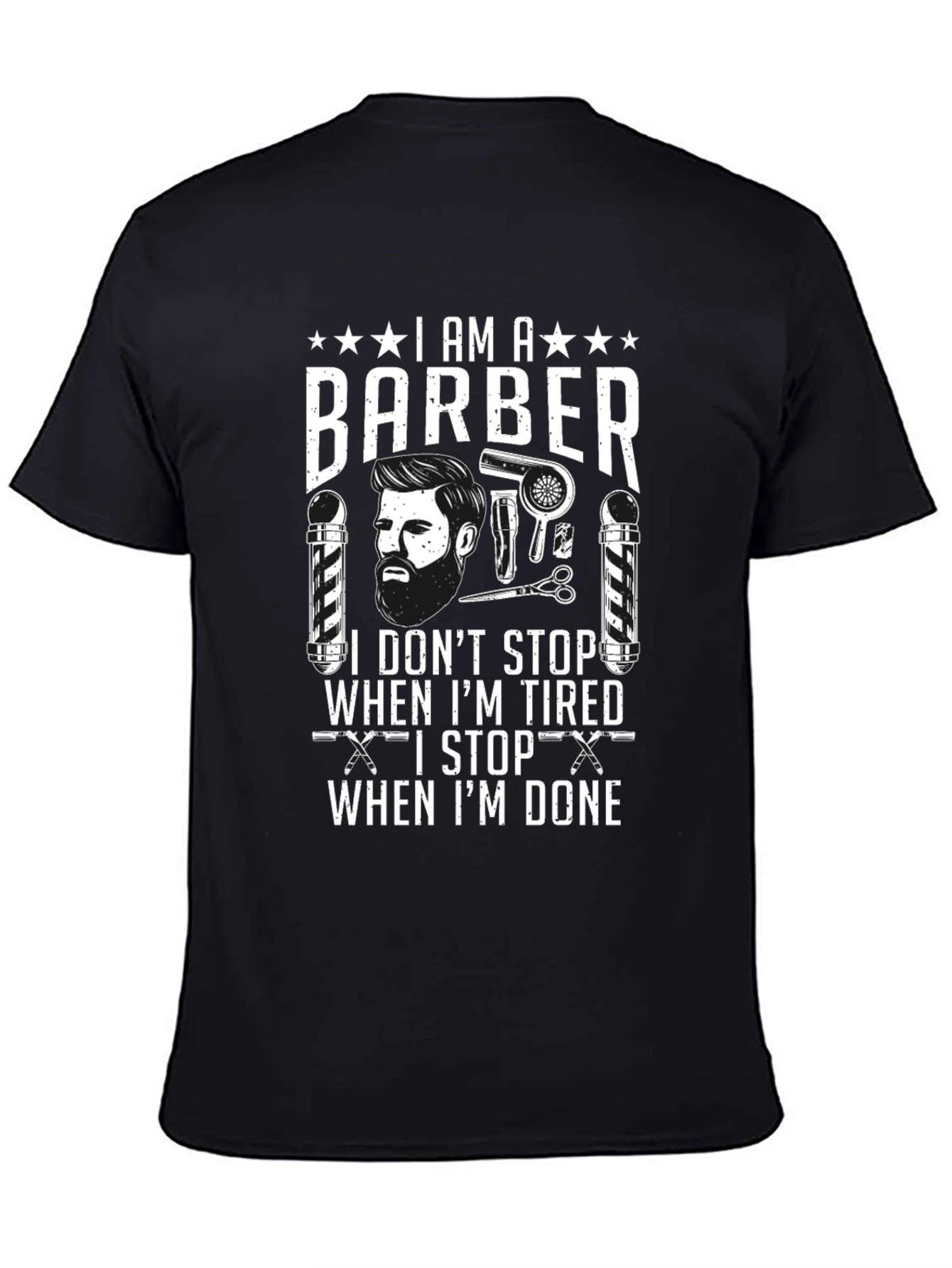I Am A Barber Graphic Tee