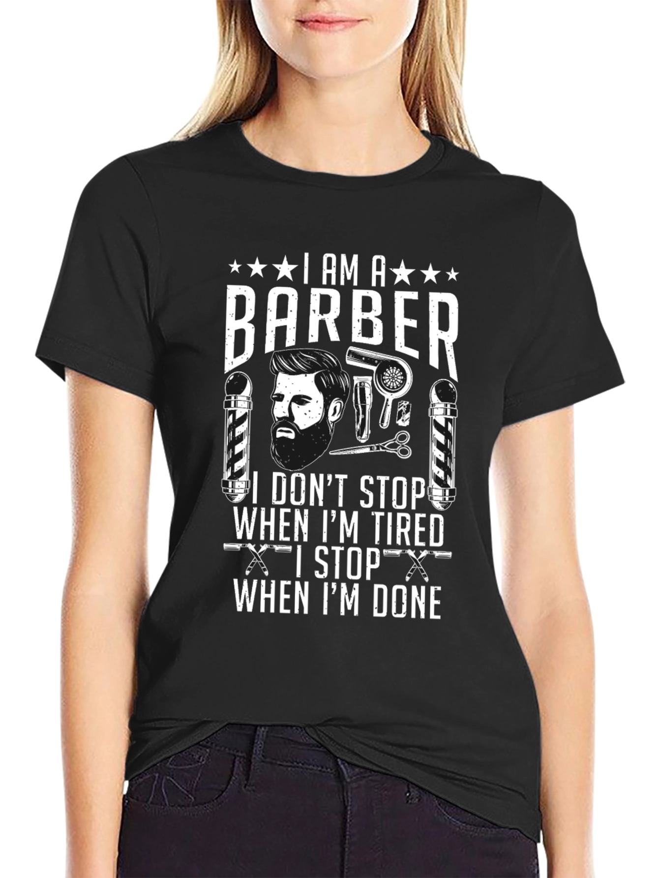 I Am A Barber Graphic Tee