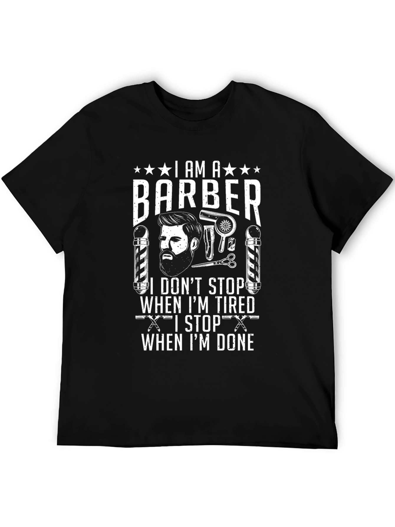 I Am A Barber Graphic Tee