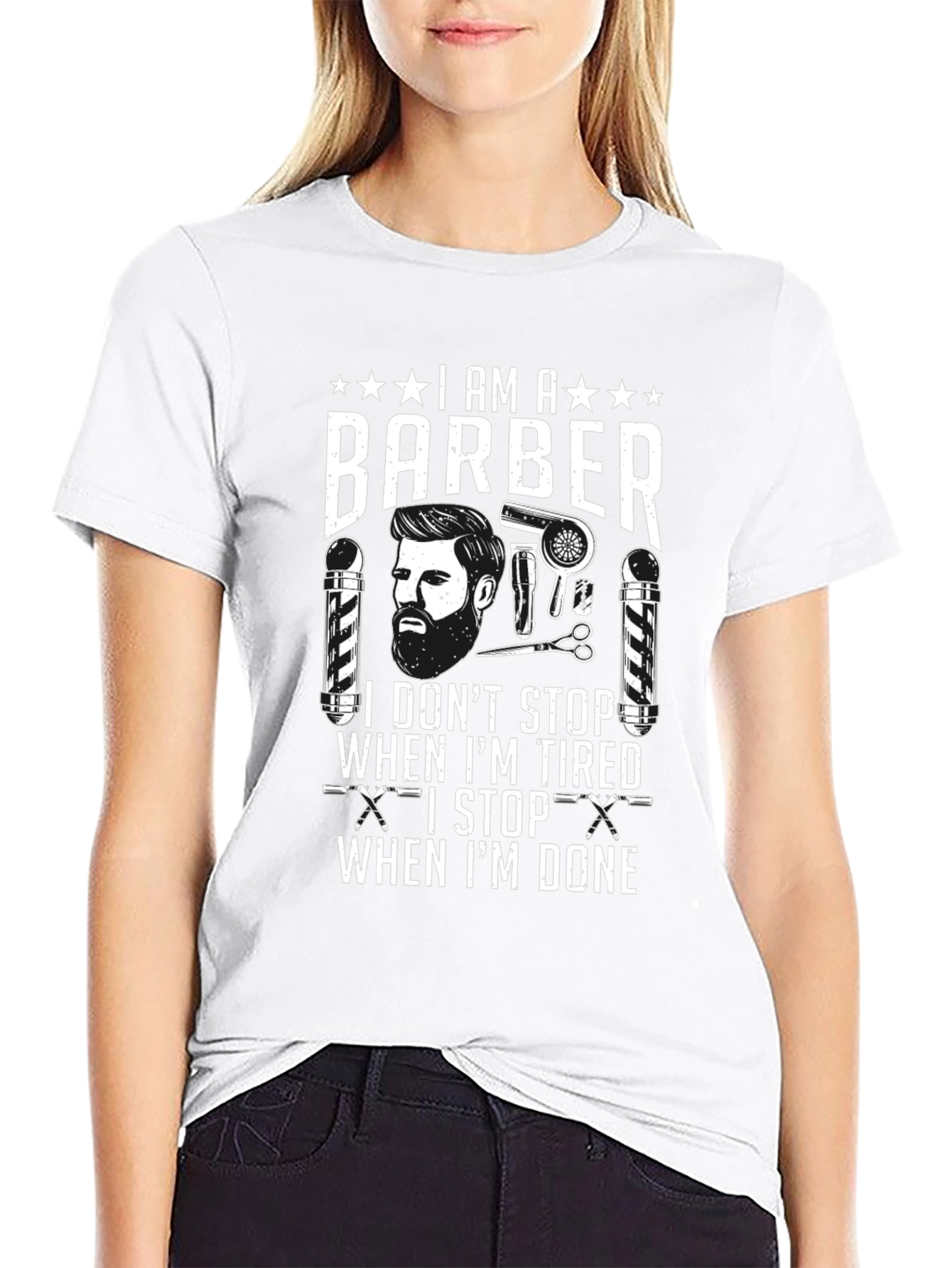 I Am A Barber Graphic Tee