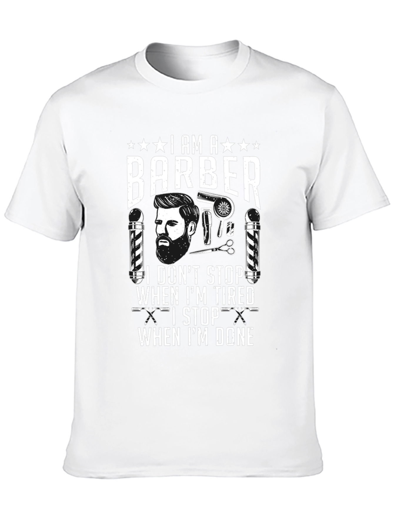 I Am A Barber Graphic Tee