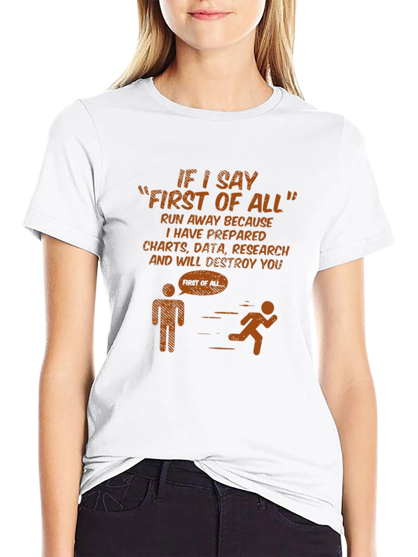 Funny First of All Warning T-Shirt
