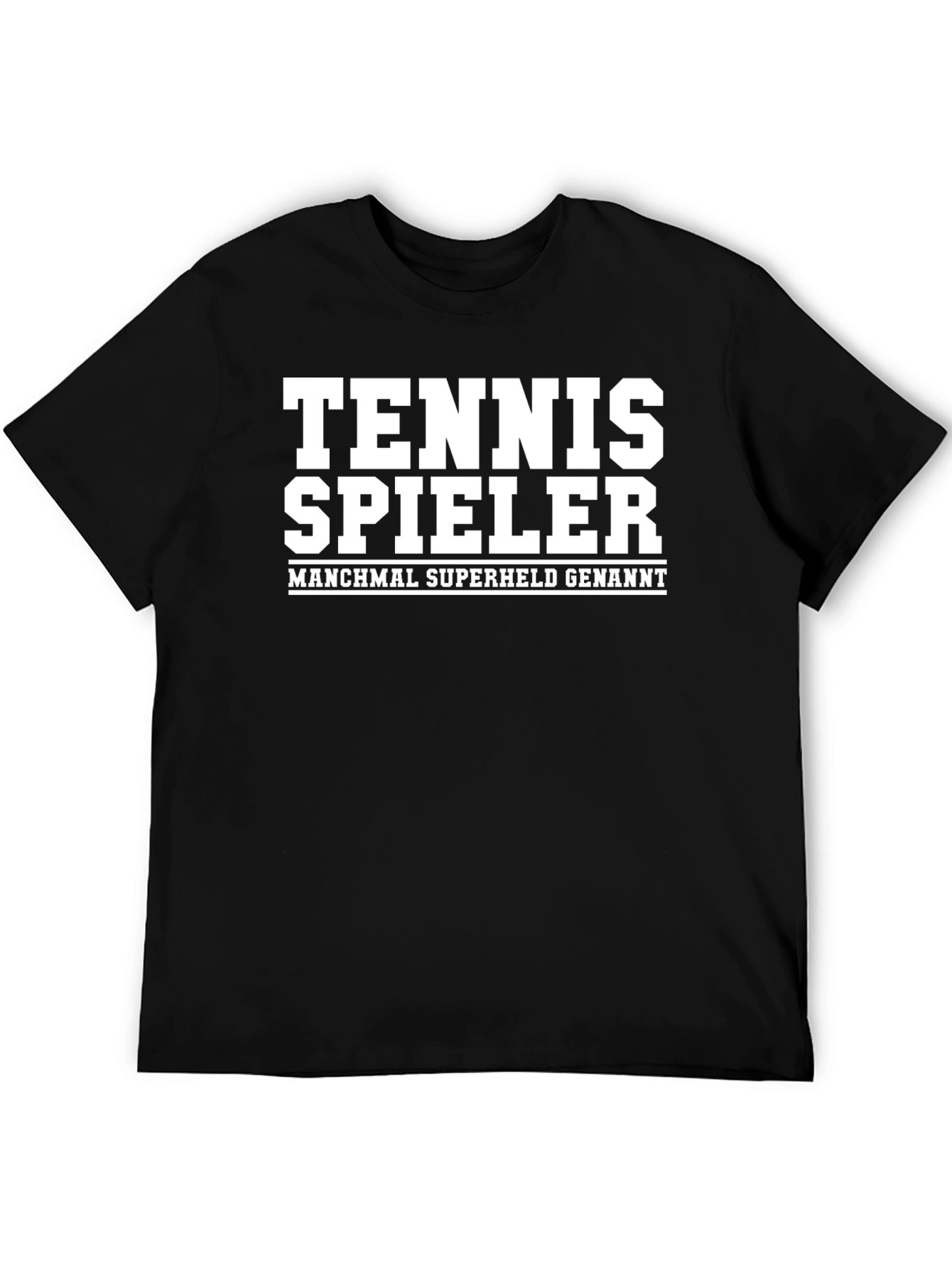 Tennis Player Superhero T-Shirt